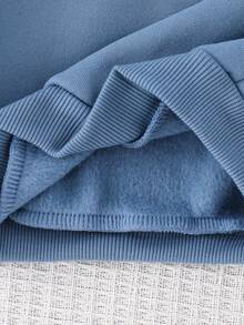 Cozy Pixies Felpa con cappuccio a maniche lunghe da bambino, con motivo a dinosaurocartoni animatin 3D e corna, per autunno e inverno