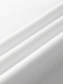 EMERY ROSE Plus Size Women's Love Letter Heart-Shaped Pattern Printed Round Neck Sweatshirts - White - View 4