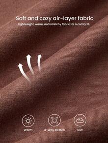 LUVLETTE 秋冬大码冬季圆领套头衫和裤子睡衣基础款睡衣套装休闲舒适服装运动服内衣外套秋季睡衣家居服女士套装