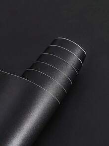 1 rollo de papel tapiz autoadhesivo, de color blanco y negro sólido, de estilo moderno y simple, adecuado para la decoración del hogar, gabinetes de cocina, mesas, sillas, fondos de habitación, renovación del hogar, DIY, impermeable, resistente a las manchas, fácil de limpiar, para pelar y pegar, papel tapiz, adhesivos de pared, paneles de pared, papel tapiz, artículos de decoración de primavera para refrescar su hogar, adhesivos de decoración Rama - Multicolor - Ver 4