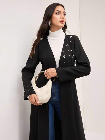 Al Najma 女士纯色简约日常长袖长袍