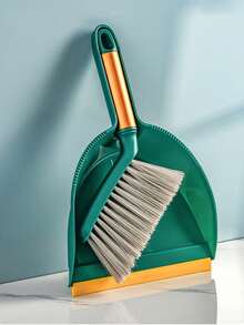 Zazumi 1pc Small Broom And Dustpan Set For Home Use - Desktop Soft-Bristle Brush For Cleaning Beds, Mini Small-Sized Broom, Dust Pan And Garbage Shovel,Suitable For Office And Home Desktop Cleaning - Multicolor - View 8