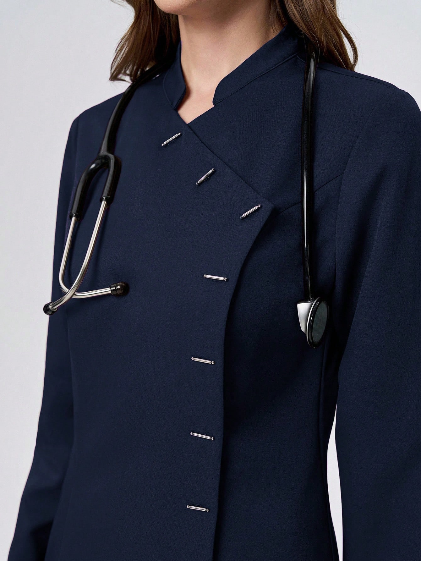 سكراب مجموعة ملابس علوية وبنطلون موحدة للنساء مضاد...