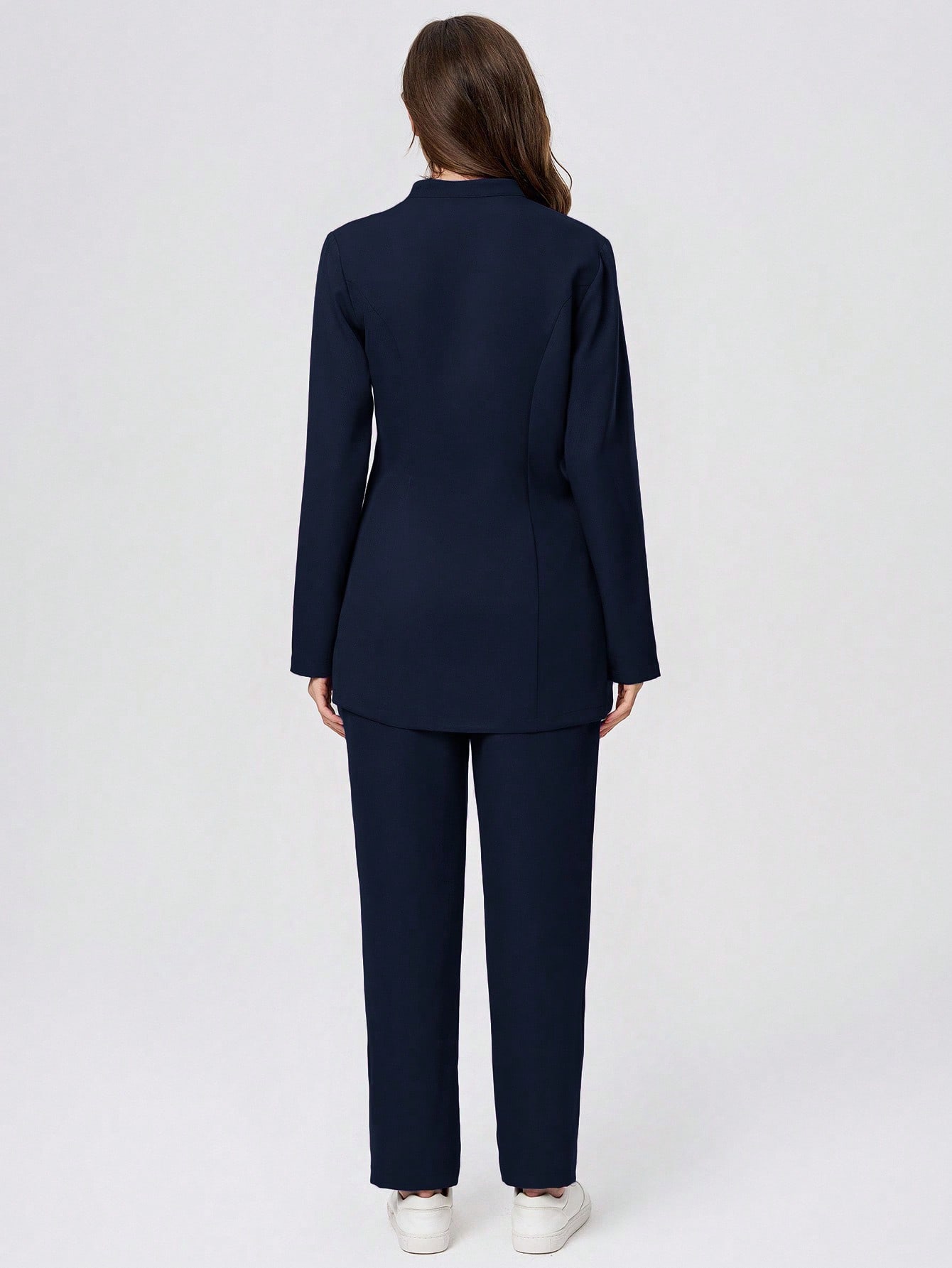 سكراب مجموعة ملابس علوية وبنطلون موحدة للنساء مضاد...