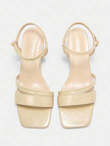 CUCCOO CURVES Plus Size Women's Wide Width Casual Sandals, Suitable For Outdoor, Vacation And Daily Wear In Summer