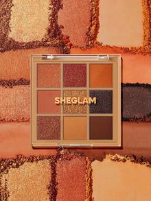 SHEGLAM Nine To Fine Paleta De Sombras De Ojos-Status Symbol Brillos Marca De Belleza CosméTica Maquillaje Para Mujeres Y NiñAs - Status Symbol - Ver 7