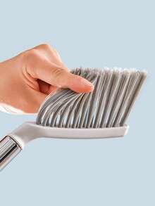 Zazumi 1pc Small Broom And Dustpan Set For Home Use - Desktop Soft-Bristle Brush For Cleaning Beds, Mini Small-Sized Broom, Dust Pan And Garbage Shovel,Suitable For Office And Home Desktop Cleaning - Multicolor - View 6