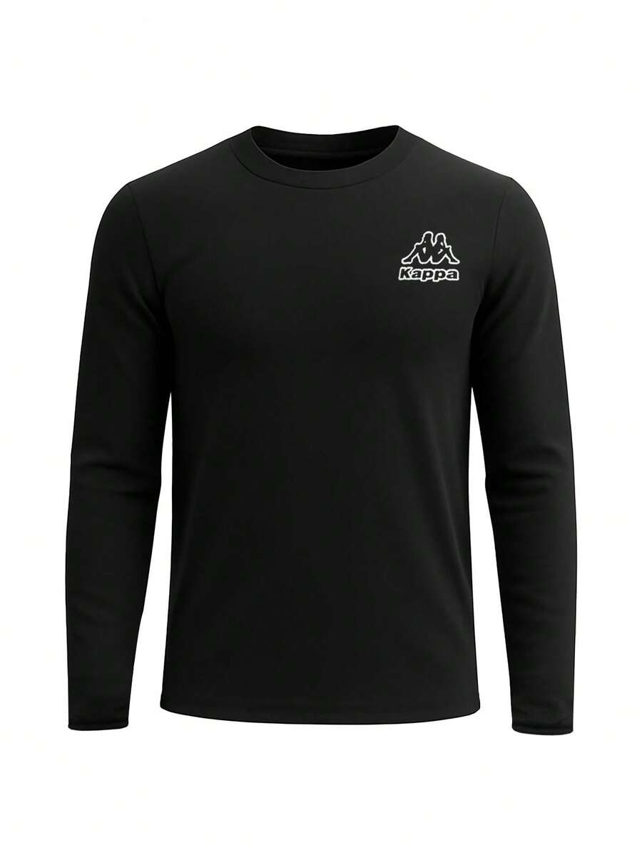Kappa Men's T-Shirts Black - Black - View 1
