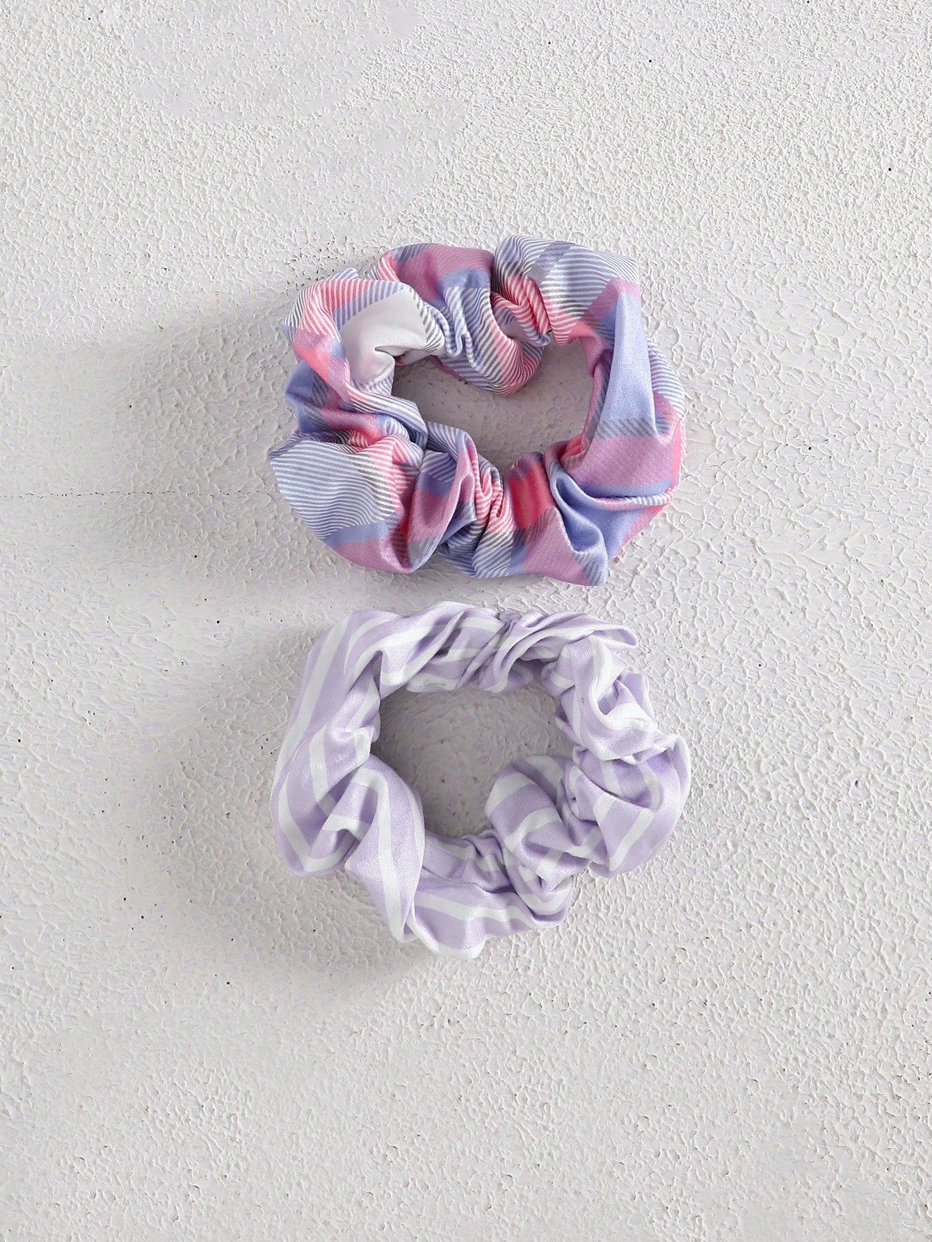 4 قطع/مجموعة ملابس علوية بنفسجية سادة + بنطلون مرب...