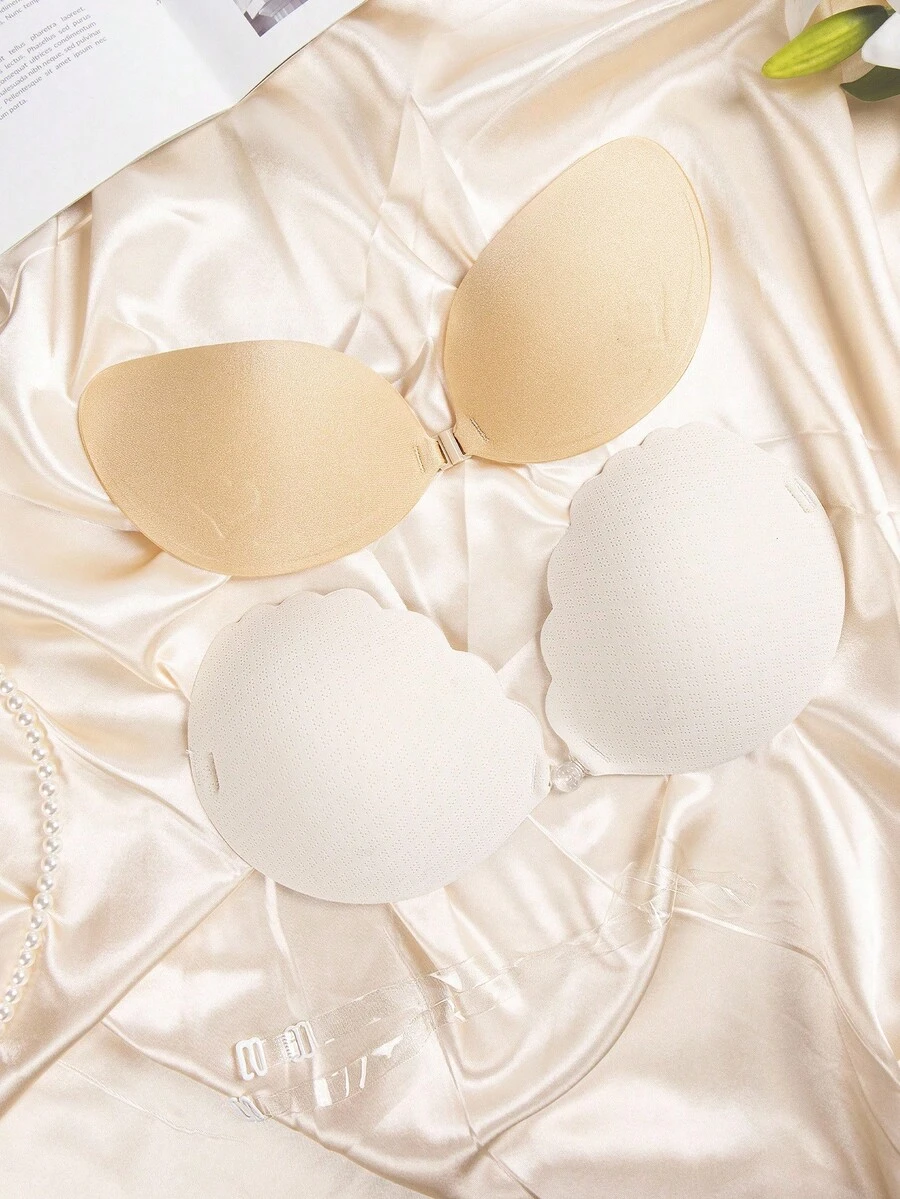 2pcs Mango & Palm Print Reusable Nipple Covers/Pasties - Multicolor - View 1