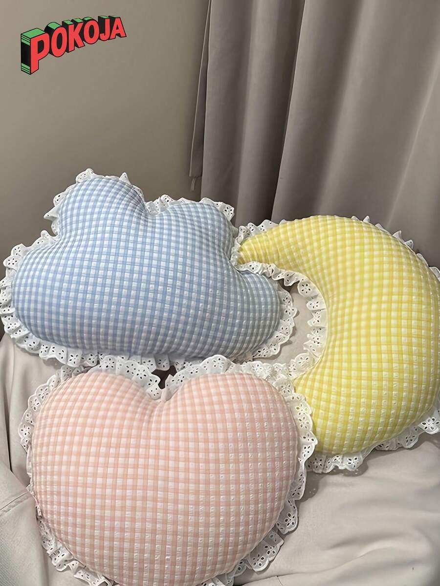 1 Stück nordischer Stil Heimverpackung in Formen von Sternen, Monden usw., modische Dekorationen für Wohnzimmer und Schlafzimmer, Geschenke für Feiertage wie Halloween/Weihnachten - Verschiedenfarbig - Übersicht 1