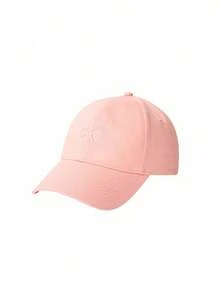 Calvin Klein Twill Logo Cap Women's Baseball Cap Pink - Peach - View 1