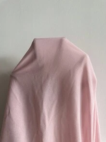 DelicateAllure Women's Sexy Mesh Patchwork Fuzzy Trim Camisole Nightgown And Robe Set Babydoll Pajama Set Lingerie Pajamas Set Cute Nightgown - Pink - View 7