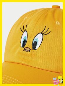 LOONEY TUNES X SHEIN Women Baseball Cap - Yellow - View 2