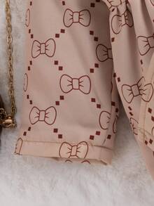 SHEIN Jaqueta corta-vento infantil feminina, casual, simples, de abotoamento simples, cáqui, manga comprida, com capuz e forro de pele marrom, adequada para escola, uso diário, viagens