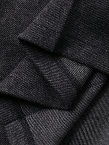 DAZY 青少年/女孩宽松纯色A字裙，秋季休闲校园风格