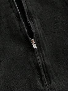 SHEIN MOD 女式休闲百搭无袖束腰牛仔连衣裙