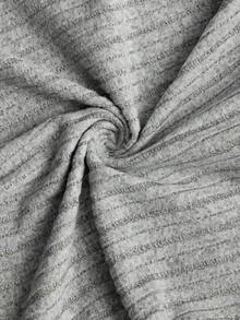 Comfylo 冬季加大码秋季休闲拼接印花蓝色拉链连帽外套，带口袋，加大码拉链连帽衫，加大码连帽开衫，曲线开衫，加大码开衫，女士冬季外套，时尚女士外套，秋季女士外套，女士冬季外套，秋冬季女士灰色上衣，时尚女士外套，女士冬季外套，时尚女士外套，秋冬季女士拉链连帽衫，乡村风外出上衣 - 灰色 - 查看 8