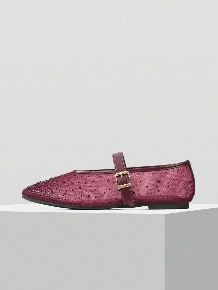 WOMEN'S COMMUTING CASUAL COMFORTABLE VERSATILE MARY JANE SQUARE TOE FLAT SHOES FOR CHRISTMAS SPRING SHOES