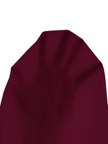 Comfortcana Áo ba lỗ nữ màu đỏ tía tối giản, thường ngày, đa năng - Màu Đỏ Sâu - Xem 7