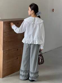 Dazy Kids Girls Fashion Shirt Set - Black and White - View 6