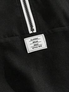 EASEVO 男士大码时尚拼接长袖外套，秋冬季