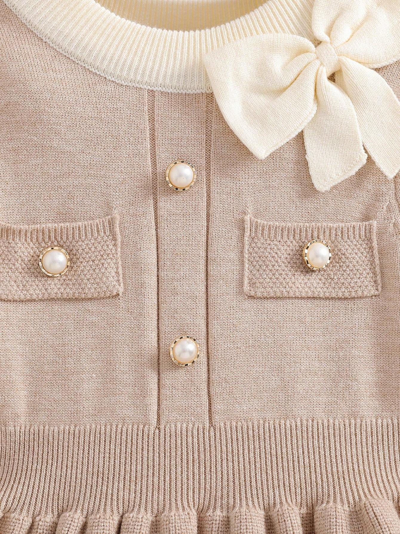 SHEIN فستان بلوزة مضفر بشكل ريترو حلو، فستان بلوفر...