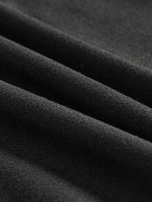 Attitoon Punk Wing, Heart & Cross Pattern Scoop Neck Casual Long Sleeve T-Shirt For Women, Suitable For Halloween, Y2K Style, Streetwear, Vintage, Back To School, Retro, Fall, Vacation, Casual Outfits, Autumn/Winter, Hip-Hop, Style Core Aesthetics, Gothic, Cybergoth Gothic Top Goth Women Clothes Witchy Clothes Gothic Clothing Alt Top,Black Tops