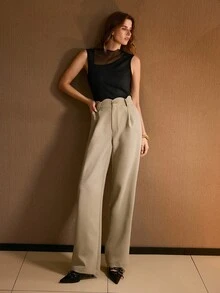 MOTF PREMIUM 黑色对比网眼背心 - 黑色 - 查看 4