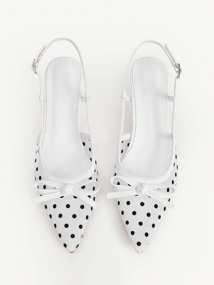 CUCCOO CHICEST Women's Elegant Romantic Pointed Toe Bowknot Kitten Heel Slip-On Pumps, Light Blue, Suitable For Afternoon Tea, Dates, And Stylish Outfits