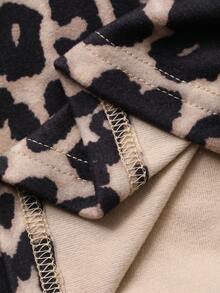 DAZY 青少年女孩休闲家居服睡衣，秋季 - 棕色 - 查看 8