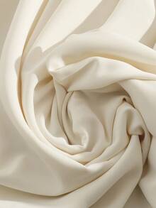 GlowEve 女士刺绣领口收腰 A 字连衣裙，优雅精致，适合日常通勤、商务、浪漫约会、派对、圣诞节、秋冬长袖 - 杏色 - 查看 7