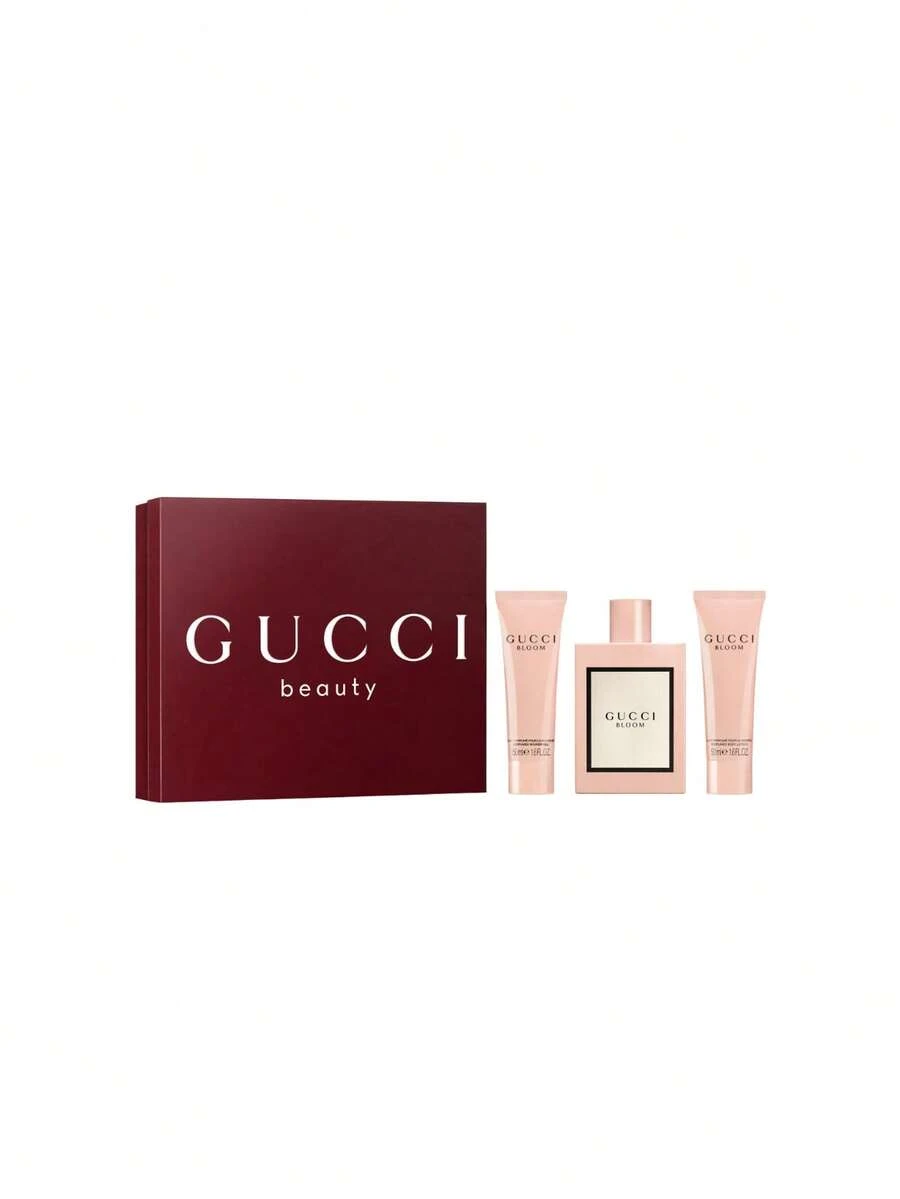 Gucci Bloom Eau De Parfum 100 Ml Gift Set - White - View 1