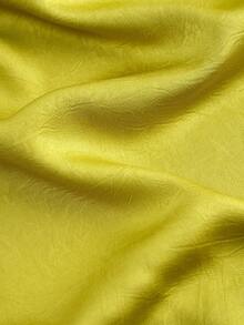 SOLERSUN Women's Vacation Casual Solid Color Draped Neck Halter Backless Cropped Satin Tank Top Halloween Clothes Yellow Summer