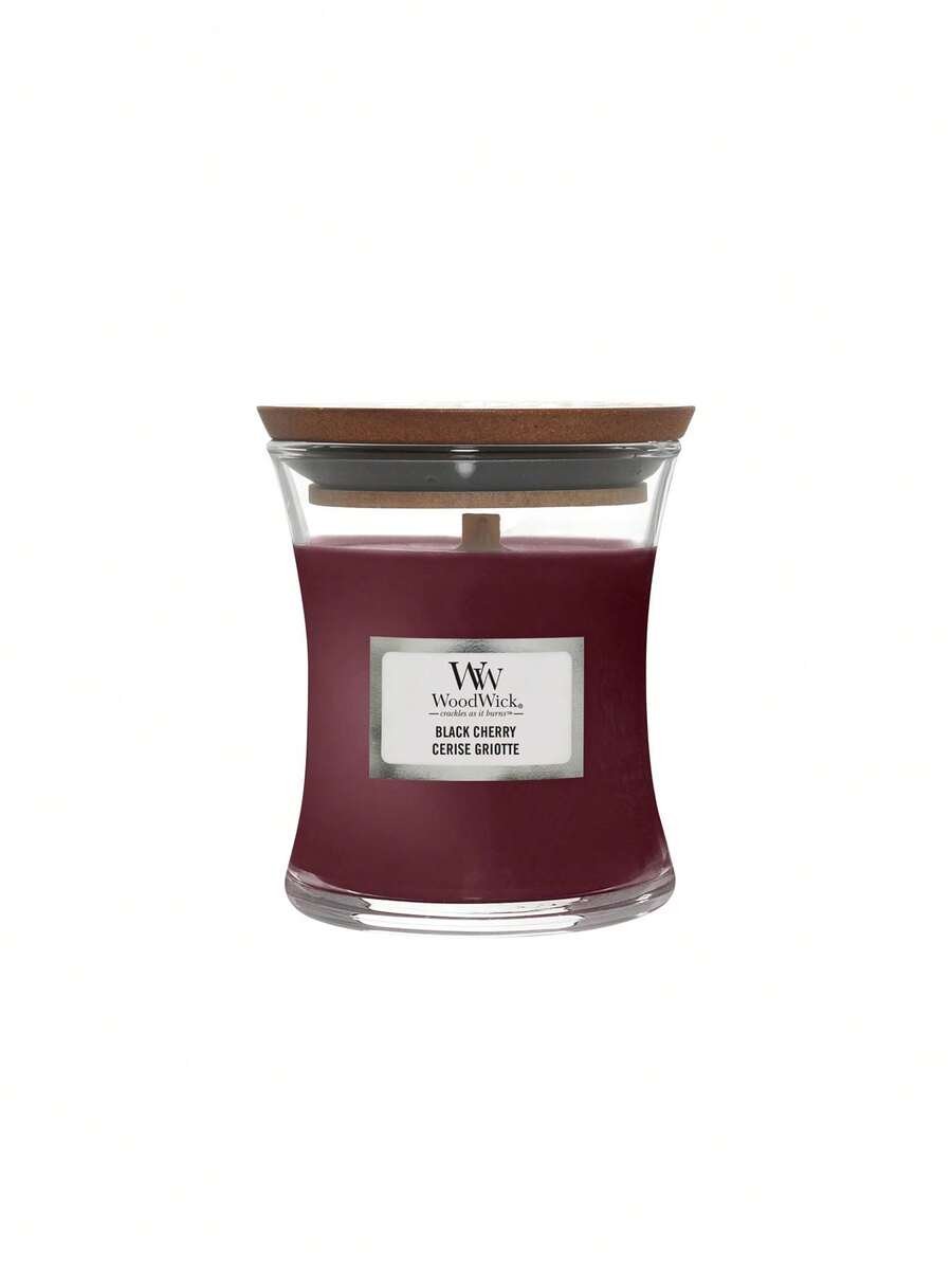 WoodWick Black Cherry Mini Hourglass Candle 85 g
