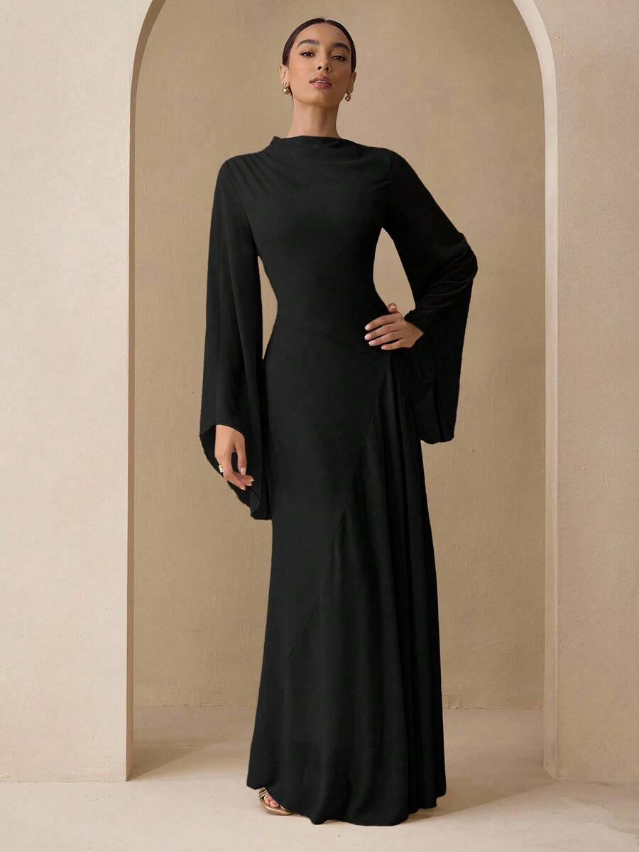 Graceveil Váy giáo viên voan màu pastel thanh lịch, phù hợp cho ngày tựu trường mùa thu