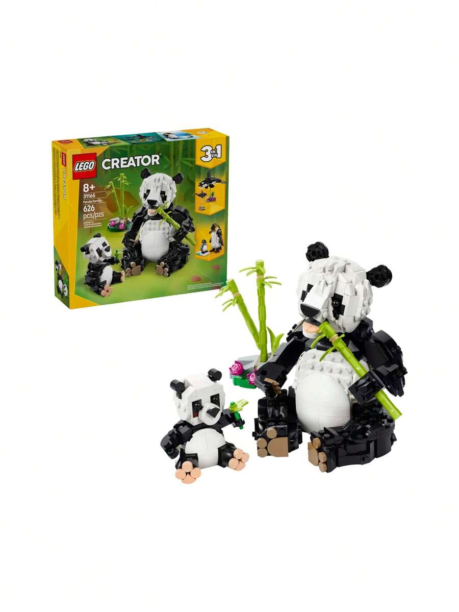 LEGO Creator® Wild Animals: Panda Family GIRLS FIRST 31165