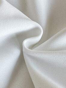 SHEIN Baby Girl White Crew Neck Sweatshirt With Leopard Print & Bow Graphic, Cute & Casual - White - View 3