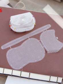 Hand-Woven Package DIY Hyuna Package Deer Sunflower Package, Grid Shaped Plate Package Chain Package Accessories Grid Sheet Home Handicraft Making Bag Tool Kit,Stitch,Crochet - Multicolor - View 25