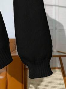 Franclia New Autumn/Winter High-Quality Elegant Versatile Soft White Cardigan For Women