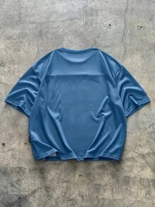 AXEPEAK 男士数码印花网眼宽松短袖T恤套装