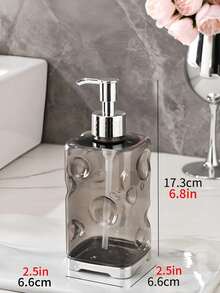 1 件可再填充浴室液体皂/洗发水/爽肤水分配器瓶，沐浴露和化妆品压力泵瓶家居浴室装饰秋季装饰 - 彩色 - 查看 14