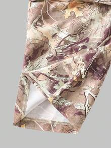 2pcs/Set Tween Girls Letter Print Hoodie Sweatshirt + Green Cargo Pants Casual Street Style Outfit, Autumn/Winter Fall - Multicolor - View 7