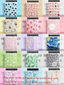 10 个防水加厚彩印快递运输袋，邮件运输包装袋，防水防污自粘运输袋，适用于包装和运输各种物品，如服装、书籍、日用品等学校用品，返校 - 10pcs-25.5*33+4cm - 查看 18