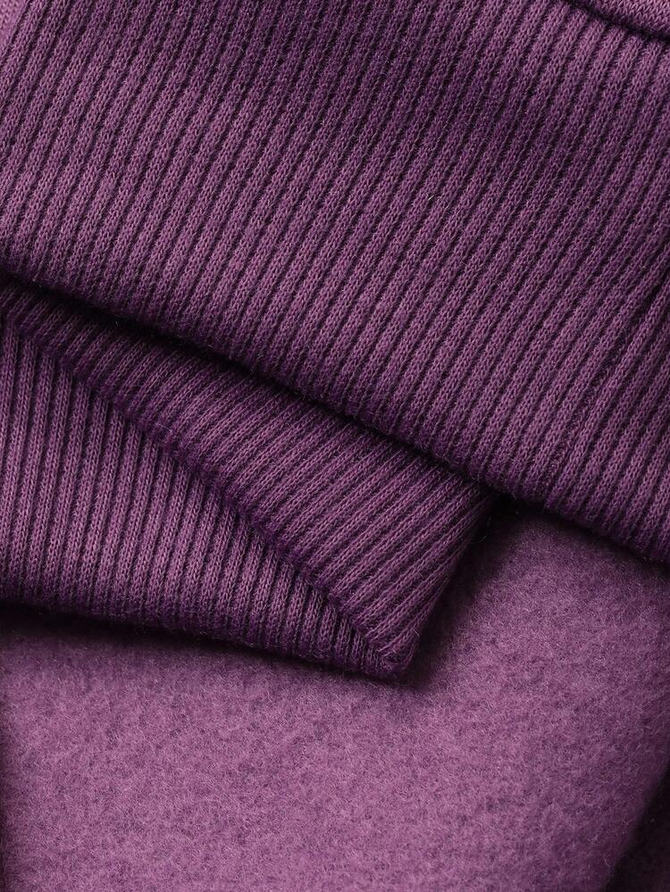 Tween Girls Printed Hooded Thermal Lined Long Sleeve Sweatshirt, Autumn/Winter