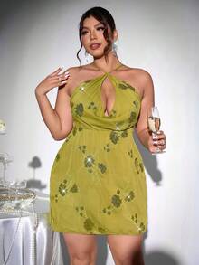 Firerie Sleeveless Hollow Out Vintage Fashionable Dress, Party Dress, Prom Dress, Wedding