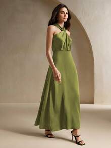 Anewsta فستان بدون أكمام، ملابس مدينية أنيقة للمنتجعات، مناسب للربيع والصيف والمهرجانات وعيد الحب والحفلات