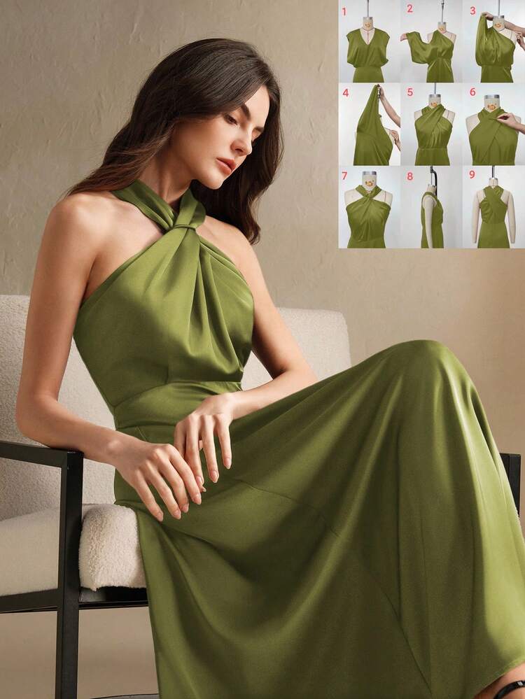 Anewsta Essential Sleeveless Dress, Elegant Urban Resort Wear, Suitable For Spring, Summer, Festivals, Valentine's Day, Parties