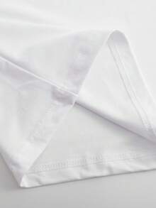 Manfinity EMRG Camiseta De Hombro Caído Con Diseño Oversized Para Hombres