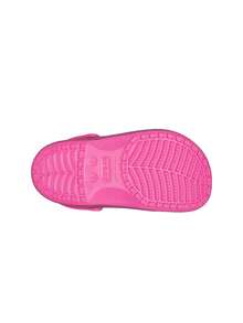 Crocs كلوغ وحيد اللون الوردي بشراشيب للجنسين CR207656 - وردي - مشاهدة 4